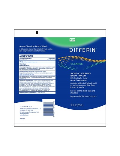 084088 P56660-0 Differin Acne Body Wash 10oz Tube (084088 P56660 0 Differin Acne Body Wash 10oz Tube)